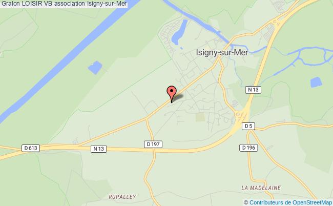 plan association Loisir Vb Isigny-sur-Mer
