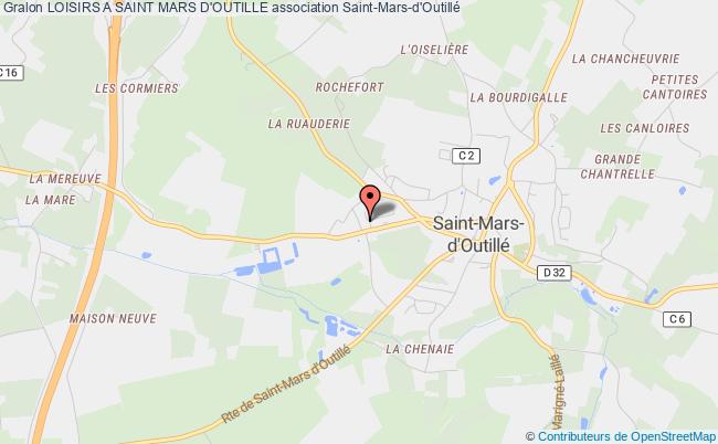 plan association Loisirs A Saint Mars D'outille Saint-Mars-d'Outillé