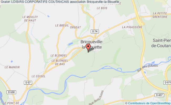 plan association Loisirs Corporatifs Coutancais Bricqueville-la-Blouette