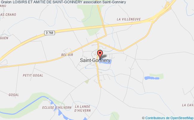plan association Loisirs Et AmitiÉ De Saint-gonnÉry Saint-Gonnery
