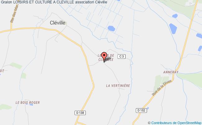 plan association Loisirs Et Culture A Cleville Cléville