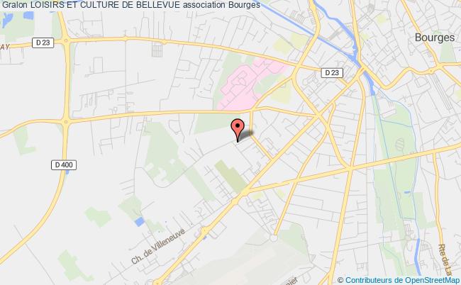 plan association Loisirs Et Culture De Bellevue Bourges