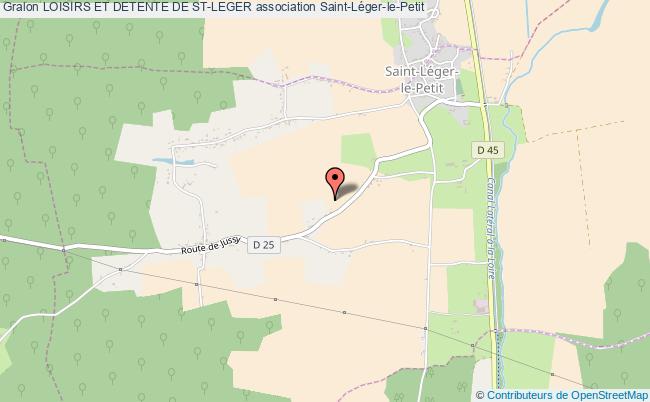 plan association Loisirs Et Detente De St-leger Saint-Léger-le-Petit