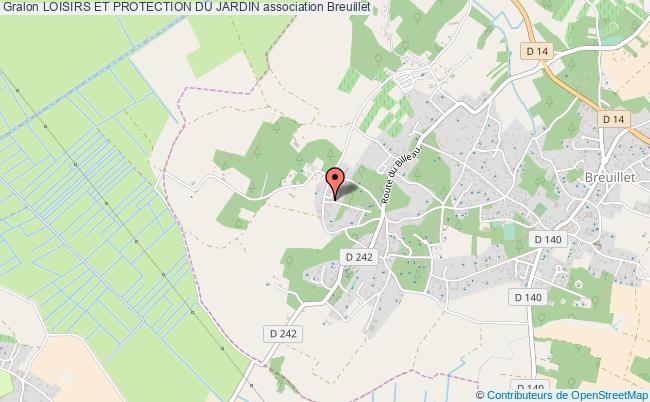 plan association Loisirs Et Protection Du Jardin Breuillet