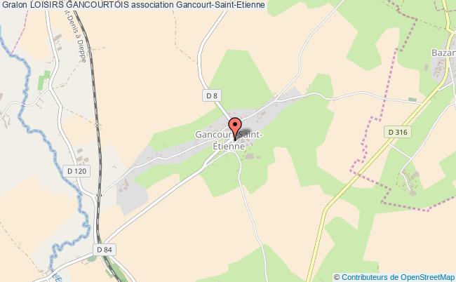 plan association Loisirs Gancourtois Gancourt-Saint-Étienne