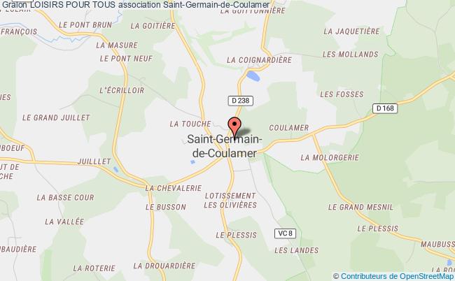 plan association Loisirs Pour Tous Saint-Germain-de-Coulamer