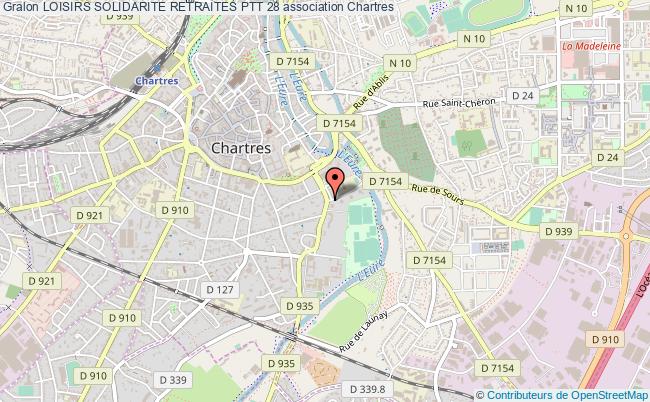 plan association Loisirs Solidarite Retraites Ptt 28 Chartres