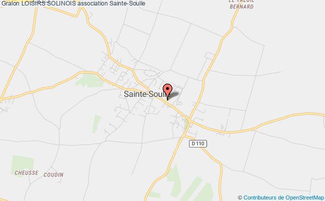 plan association Loisirs Solinois Sainte-Soulle