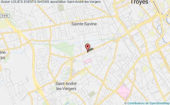 plan association Lolie's Events Shows Saint-André-les-Vergers