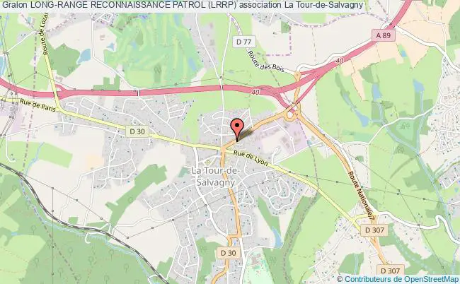 plan association Long-range Reconnaissance Patrol (lrrp) Tour-de-Salvagny