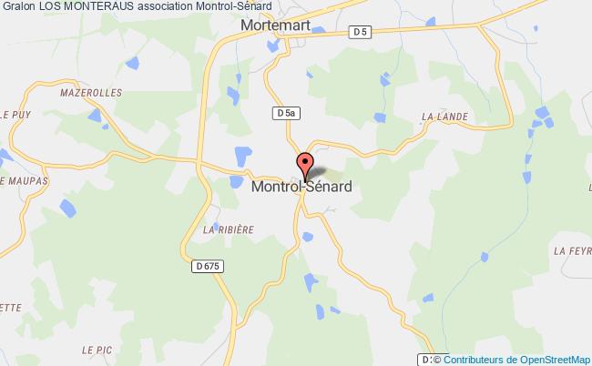plan association Los Monteraus Montrol-Sénard