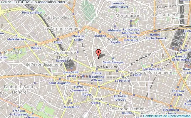 plan association Lotophages Paris 9e