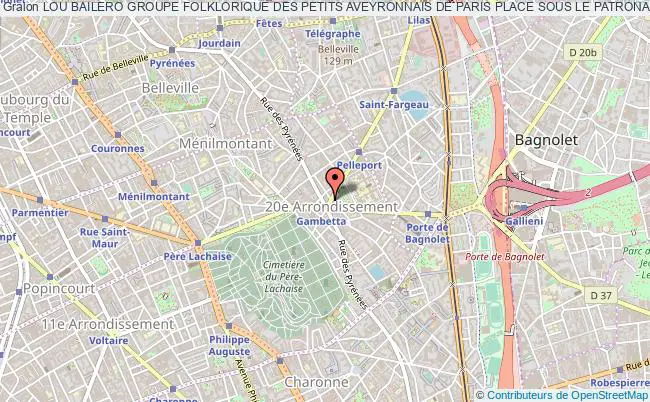 LOU BAILERO GROUPE FOLKLORIQUE DES PETITS AVEYRONNAIS DE PARIS PLACE SOUS LE PATRONAGE DE LA FEDERATION NATIONALE DES AMICALES AVEYRONNAISES