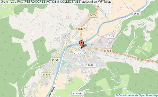 plan association Lou Pac (petrocores Actions Collectives) Montignac
