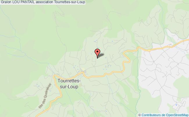 plan association Lou PantaÏl Tourrettes-sur-Loup