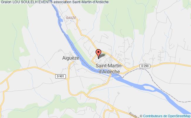 plan association Lou Soulelh Events Saint-Martin-d'Ardèche