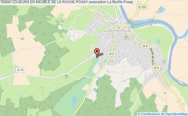 plan association Loueurs En Meuble De La Roche-posay La Roche-Posay