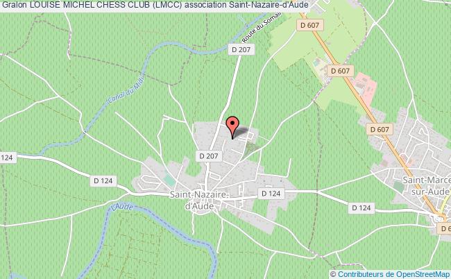 plan association Louise Michel Chess Club (lmcc) Saint-Nazaire-d'Aude