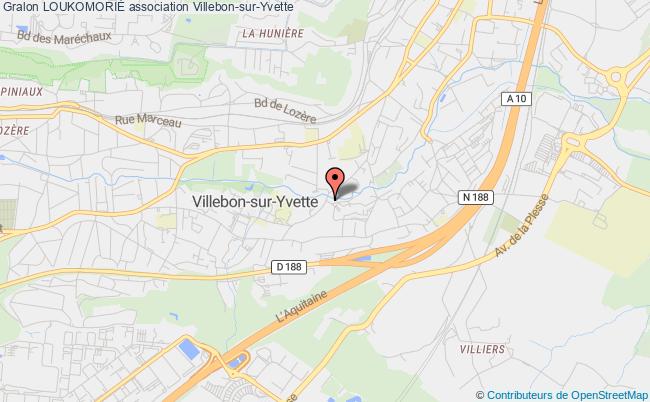 plan association LoukomoriÉ Villebon-sur-Yvette