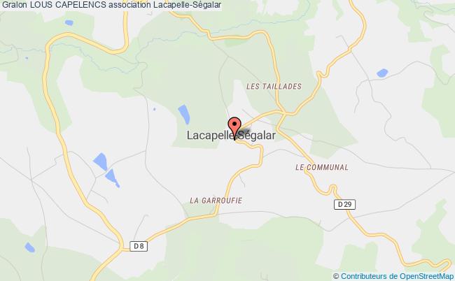 plan association Lous Capelencs Lacapelle-Ségalar