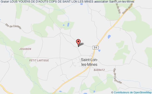 plan association Lous Youens De D'aouts Cops De Saint Lon Les Mines Saint-Lon-les-Mines