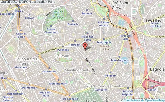 plan association Loxymoron Paris