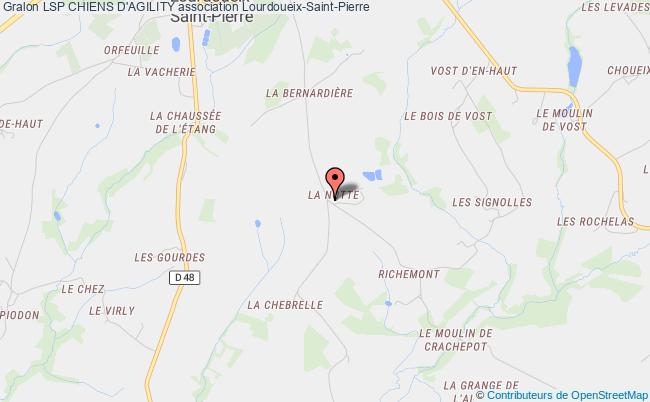 plan association Lsp Chiens D'agility Lourdoueix-Saint-Pierre