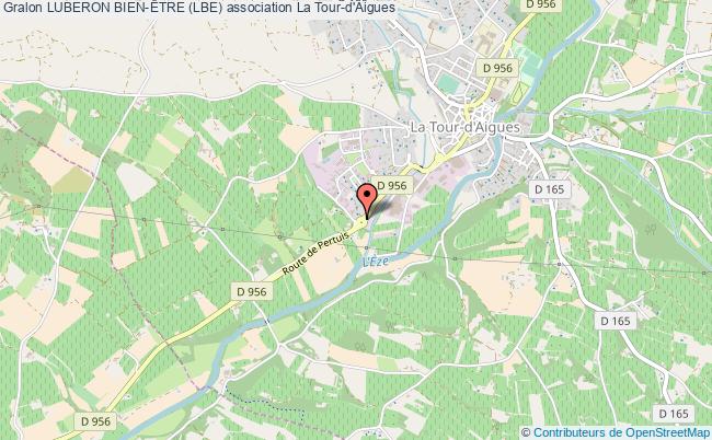 plan association Luberon Bien-Être (lbe) Tour-d'Aigues