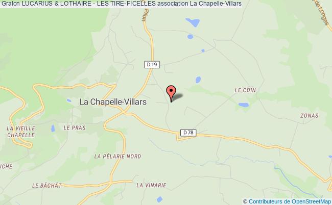 plan association Lucarius & Lothaire - Les Tire-ficelles Chapelle-Villars