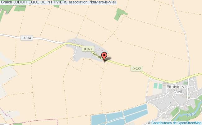 plan association Ludotheque De Pithiviers Pithiviers-le-Vieil