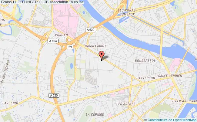 plan association Lufthunger Club Toulouse