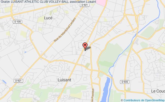 plan association Luisant Athletic Club Volley-ball Luisant