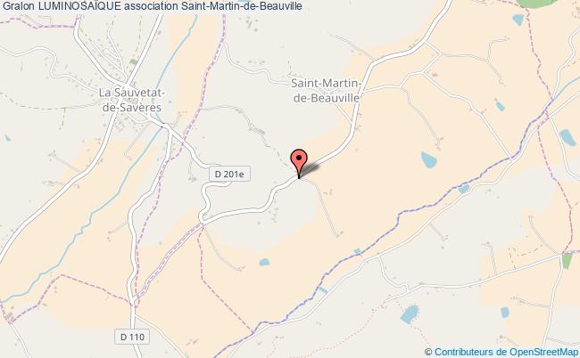 plan association LuminosaÏque Saint-Martin-de-Beauville