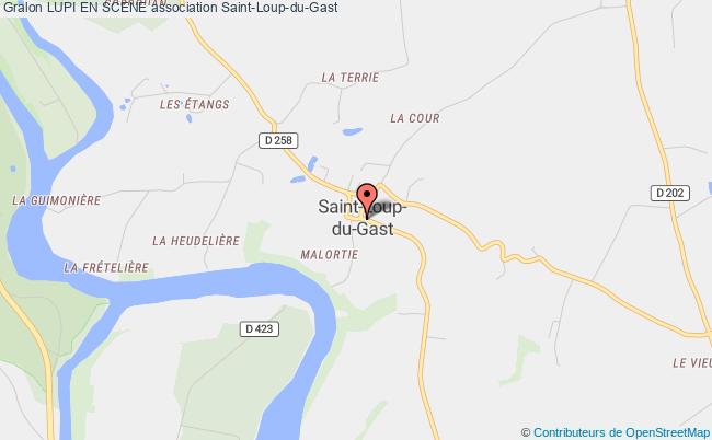 plan association Lupi En Scene Saint-Loup-du-Gast