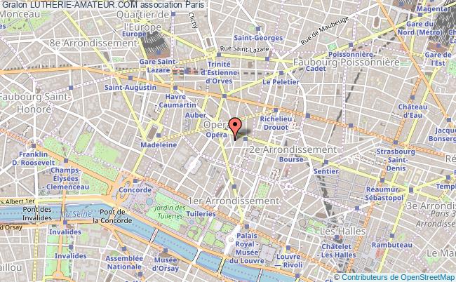 plan association Lutherie-amateur.com Paris