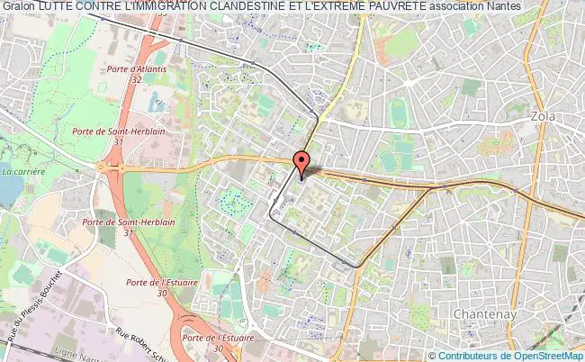 plan association Lutte Contre L'immigration Clandestine Et L'extreme Pauvrete Nantes