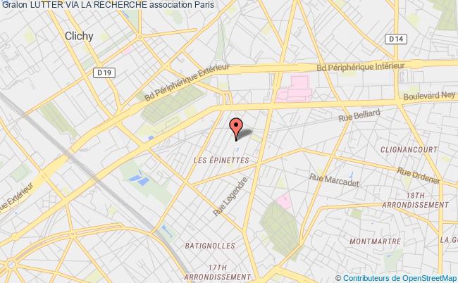 plan association Lutter Via La Recherche Paris