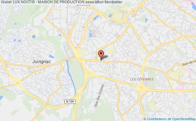 plan association Lux Noctis - Maison De Production Montpellier