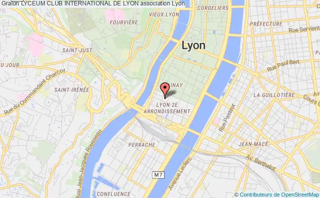 plan association Lyceum Club International De Lyon Lyon