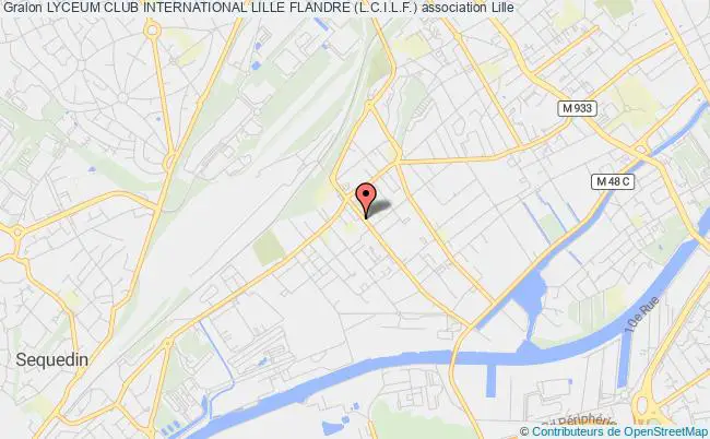 plan association Lyceum Club International Lille Flandre (l.c.i.l.f.) Lille