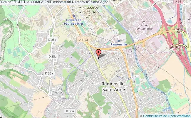 plan association Lychee & Compagnie Ramonville-Saint-Agne