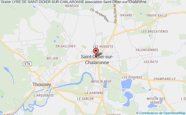 plan association Lyre De Saint-didier-sur-chalaronne Saint-Didier-sur-Chalaronne