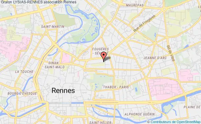 plan association Lysias-rennes Rennes