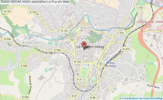 plan association M2oak Asso Le    Puy-en-Velay