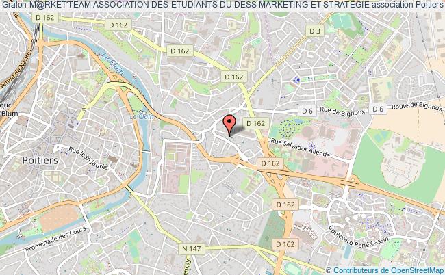 plan association M@rket'team Association Des Etudiants Du Dess Marketing Et Strategie Poitiers