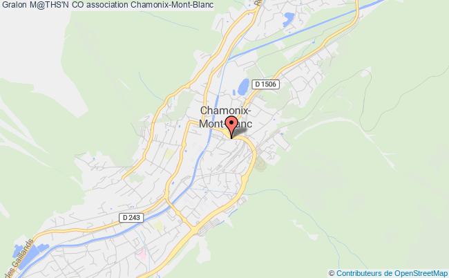 plan association M@ths'n Co Chamonix-Mont-Blanc