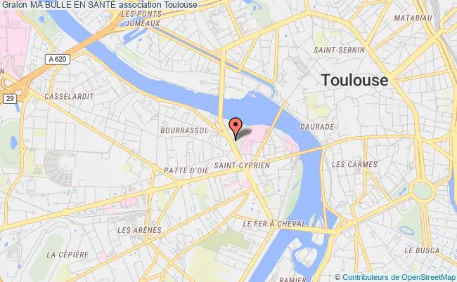 plan association Ma Bulle En SantÉ Toulouse