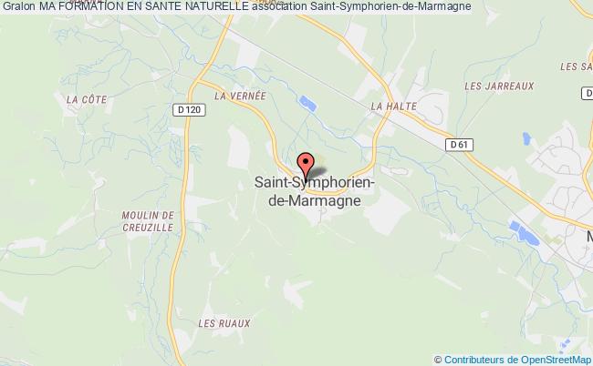 plan association Ma Formation En Sante Naturelle Saint-Symphorien-de-Marmagne