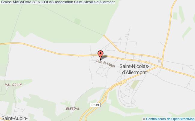 plan association Macadam St Nicolas Saint-Nicolas-d'Aliermont