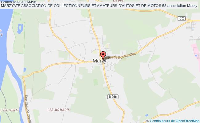 MACADAM58
MARZYATE ASSOCIATION DE COLLECTIONNEURS ET AMATEURS D'AUTOS ET DE MOTOS 58